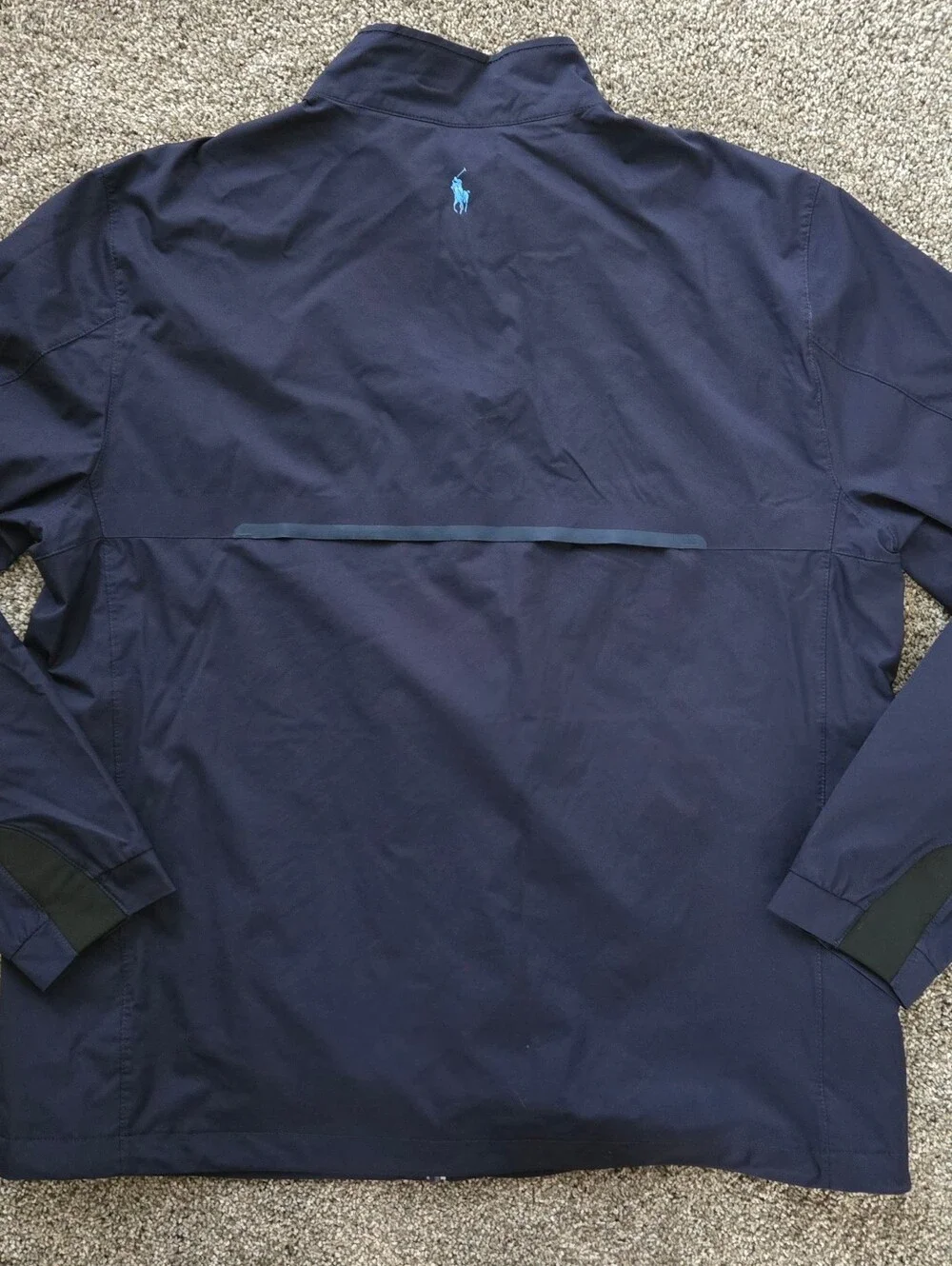 Polo Ralph Lauren Navy 2017 PGA Championship Qual Hollow Windbreaker/Jacket L